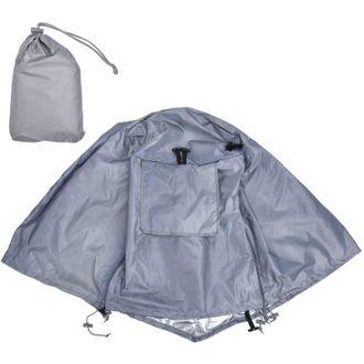 OEM Funda De Malla Met&aacute;lica Para Jaula De Perro, 109x76x74cm, A Prueba De Polvo, Para Jaula De Mascotas, Para Protecci&oacute;n Interior Y Exterior, Gris-crezuo-