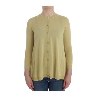 Dolce & Gabbana Dames, Truien, Geel, Maat: 3XS Zijde