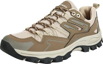 Generic 2022 Mens All Season Outdoor Mountaineering Running Fitness Leisure Sports Couple Sneakers for Men (Brown, 7)