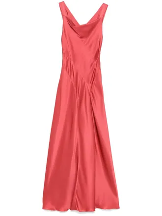 Alberta Ferretti Avondjurk met uitgesneden details - Roze
