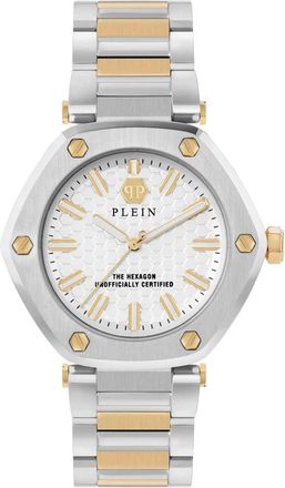 Philipp Plein Hexagon Dameshorloge - Dames - Horloges - Grijs - ONE Size - Accessoires
