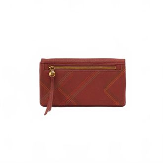 Hobo Womens Lumen Continental Wallet In Rust