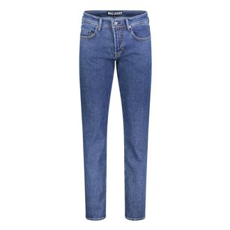 M.A.C Mac, Jeans, Heren, Blauw, W36 L32, Katoen, Pantalon-5-P Slim-fit Jeans