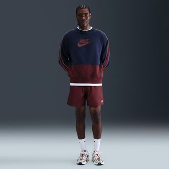 Nike Mens Club Woven Flow Shorts in Red | FN3307-619