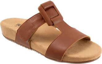 Softwalk Bexley Platform Slide Sandal in Luggage at Nordstrom, Size 10.5