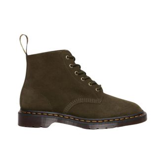 Dr. Martens Schoenen, Heren, Groen, 43 EU, Leer, 101 UB Repello Calf Suede Olive Boot
