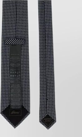 Brioni silk jacquard tie