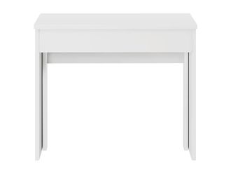 VENTE-UNIQUE.COM Mesa consola madera blanco