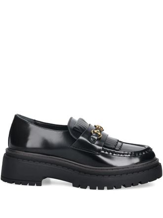 Nokwol Perry fringed loafers - Black
