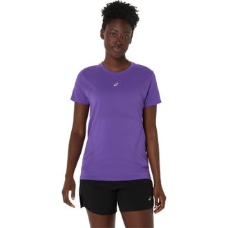 Asics Asics Naadloos sport-T-shirt met korte mouwen voor dames (Paars)
