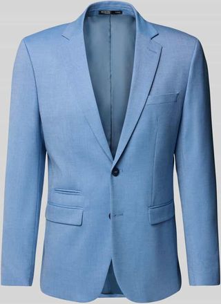 Selected Slim Fit 2-Knopf-Sakko mit Pattentaschen Modell NEIL in Hellblau, Größe 52
