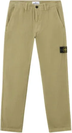 Stone Island Broeken, Heren, Groen, W30, Katoen, Chino Broek