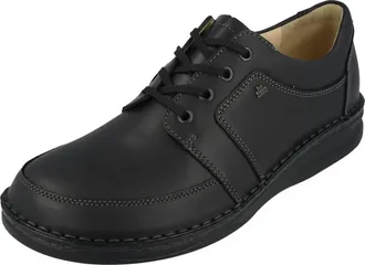 Finn Comfort Mens Norwich Montana Lace-Up Shoes In Black