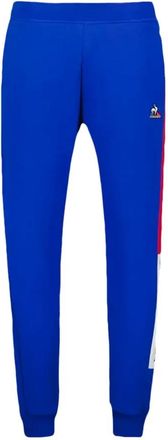 Le Coq Sportif Heren, Broeken, Blauw, Maat: XS Katoen
