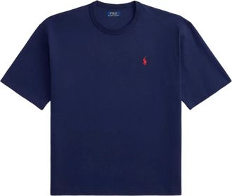 Polo Ralph Lauren T-shirt girocollo a maniche corte - Blu
