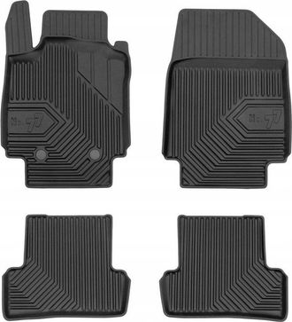 OEM Alfombrillas Para Renault Clio 3 2005-2013, Alfombrillas De Puerta, Alfombrillas De Goma Para Puerta, Bandejas 77