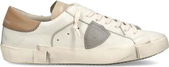 Philippe Model Prsx Tennis - Heren - Sneakers - Wit - 40 EU - Katoen - Schoenen