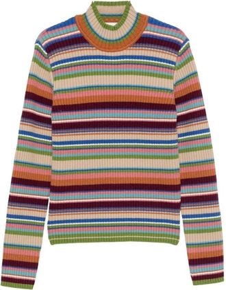Dries Van Noten Trui - Heren - Coltruien - Veelkleurig - M - Truien & Vesten