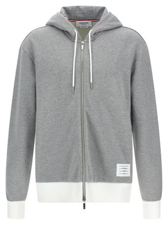 Thom Browne Mens 4Bar Hoodie