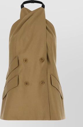 Max Mara mxsnuraghe blazer double breasted halterneck