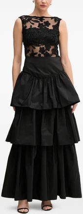 Pedro del Hierro Maxi-rok - Zwart