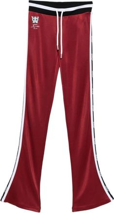 Off-white Broeken, Dames, Rood, M, Rayon, Dames Broeken Kleding Rood Aw 25