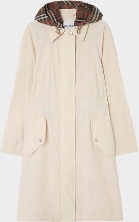 Burberry Newbury Parka Jacket With Removable Hood