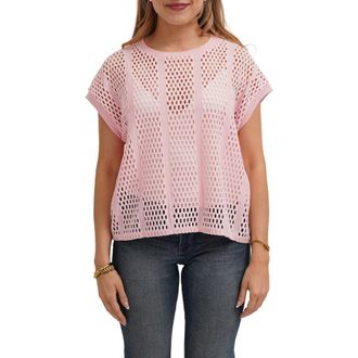 Cyrus Crewneck Dolman Top in Light Pink at Nordstrom Rack, Size Medium