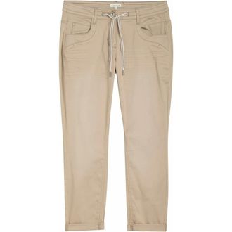 Tom Tailor Slim-fit broek - Dames - Broeken - Beige - Maat: M