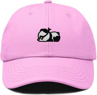 Dalix Pandit Panda Dad Cap in Light Pink at Nordstrom