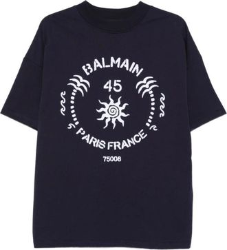 Balmain T-shirts en polos - Heren - T-shirts - Blauw - S - Tops
