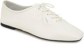 Kenneth Cole Justice Square Toe Oxford in Ecru Leather at Nordstrom Rack, Size 7