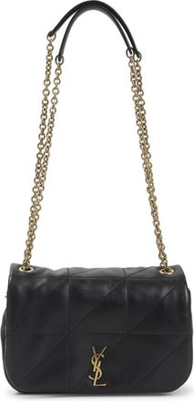 Saint Laurent Dames, Tassen, Zwart, Maat: ONE Size Katoen