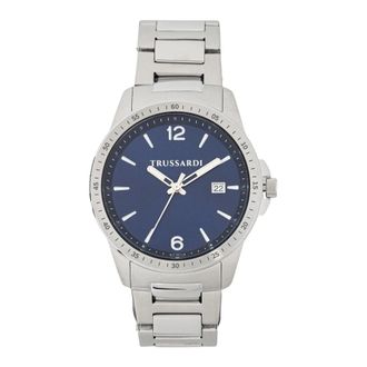 Trussardi Accessoires, Heren, Grijs, ONE Size, Watches