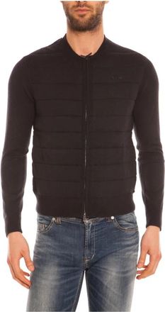 Armani Jeans AJ Jacket - Heren - Winterjassen - Blauw - XL - Jassen