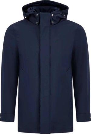 Woolrich Barrow Mac Softshell Jas - Heren - Parka Jassen - Blauw - XL - Polyester - Jassen