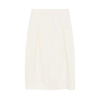 STUDIO NICHOLSON Dames, Rokken, Beige, Maat: M