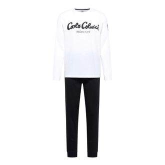 Carlo Colucci Carlo Colucci, Pyjamas, male, White, Size: 2XL Pyjama Set