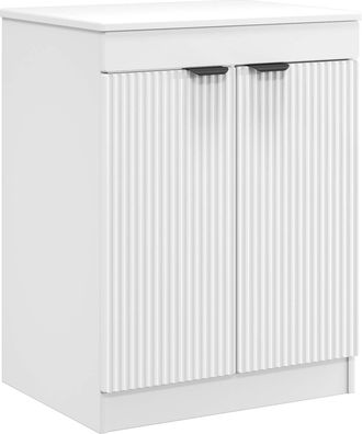 vidaXL Mueble De Cuarto De Ba&ntilde;o Blanco 54 X 41 X 70 Cm Vidaxl