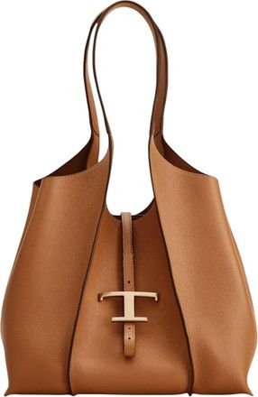 Tod's Brown T Timeless Small Tote