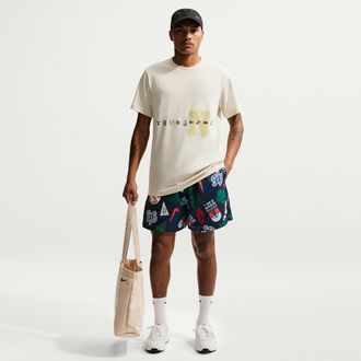 Nike Mens Nike Sportswear Club Woven Flow Shorts in Blue | IF0717-451