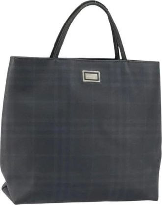 Burberry Pre-owned Tote Bags, female, Black, Size: ONE SIZE Pre-owned Tote Bag