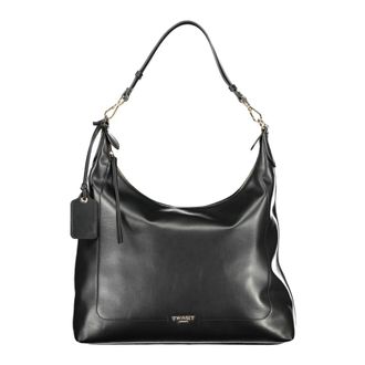 Twinset Shoulder Bags, female, Black, Size: ONE SIZE Hobo Bag