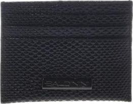 Baldinini Lizard Print Cardholder - Heren - Portefeuilles - Zwart - ONE Size - Leer - Accessoires