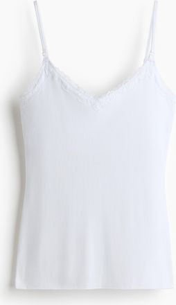 H&M MAMA Still-Tr&auml;gertop - White