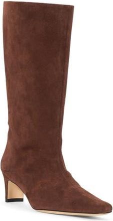 Staud Wally Mid Calf Boot in Mahogany at Nordstrom Rack, Size 11.5Us / 41.5Eu