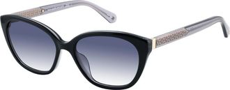 Kate Spade New York Philippa/G/S Asian Fit 807/9O Womens Sunglasses Black Size 54