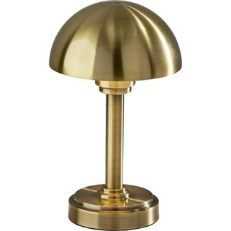 Adesso Ollie LED Cordless Table Lamp in Antique Brass at Nordstrom