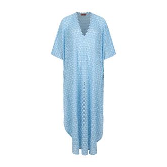 Missoni Beachwear, female, Blue, Size: S Missoni Dresses
