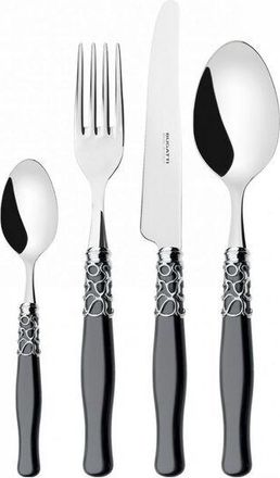 Bugatti 24 Piezas Cubiertas Colocadas En Estuche De Madera Negra Nationalperper Selene Ghiera Cromata Bugatti